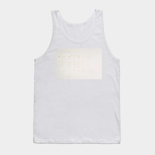 Old Adhesive Tape on White Wall Tank Top